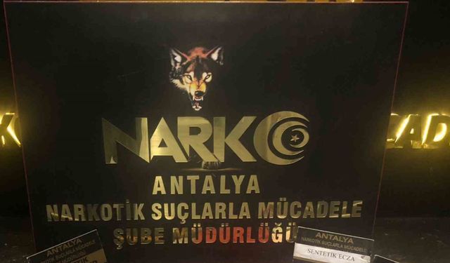 Antalya’da uyuşturucu operasyonlarında 7 tutuklama