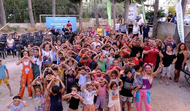 Defne Belediyesi’nin Bostancık Mahallesi’nde düzenlediği etkinlikte çocuklar doyasıya eğlendi