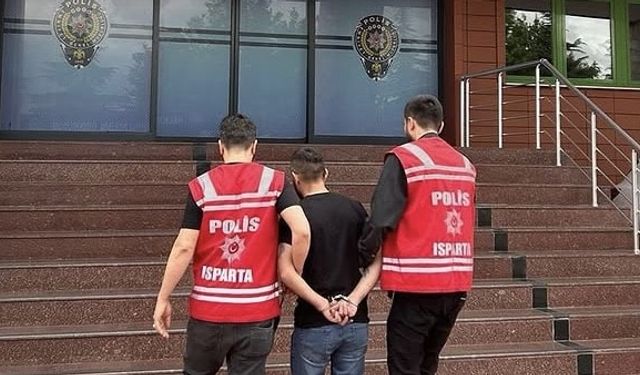 Isparta’da 10 yıl hapisle aranan şahıs yakalandı