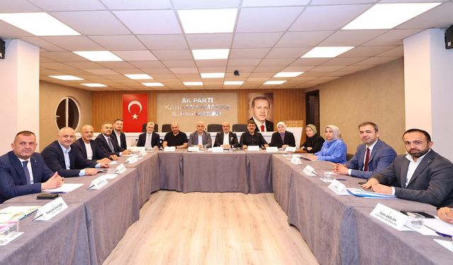 AK Parti Kahramanmaraş Teşkilatı İstişare Toplantısı Gerçekleşti