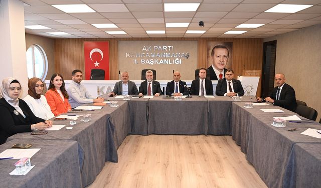 Kahramanmaraş Büyükşehir Belediyesi Ağustos Ayı Meclis Grup Toplantısı Gerçekleştirildi