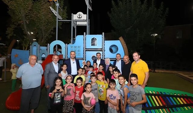 Milletvekili Köksal’dan Onikişubat’ta Park Ziyareti