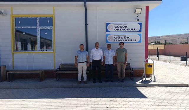 Müdür Gezer’den Yeniden Yapılandırılan Gücük İlkokulu ve Ortaokulu’na Ziyaret