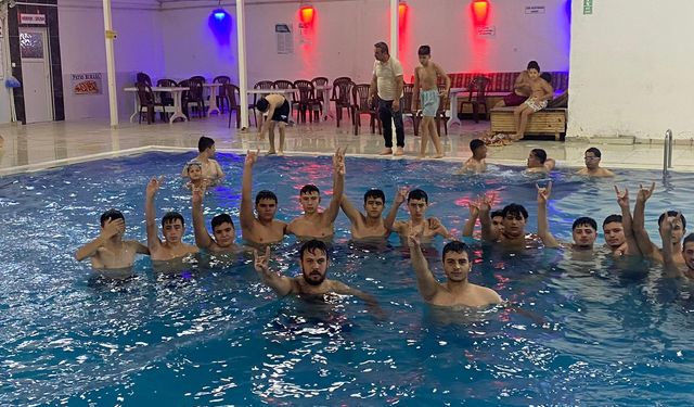 Ülkü Ocakları Afşin İlçe Başkanlığı'ndan “Yüzme Etkinliği”