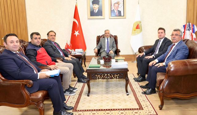 Vali Ünlüer’e Makam Ziyaretleri Devam Ediyor
