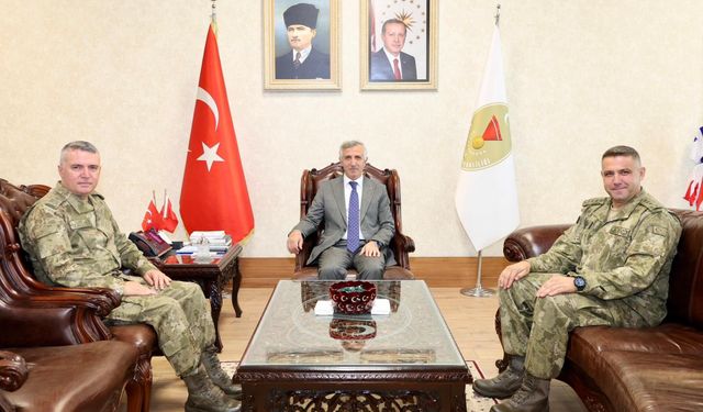 Vali Ünlüer’e Ziyaretler Devam Ediyor