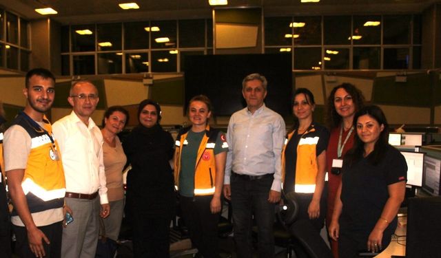 Acil ve 112 istasyonlarına gece denetimi