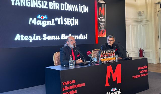 404 Kimya geliştirdiği Magni markasıyla yangın söndürücüler üretiyor