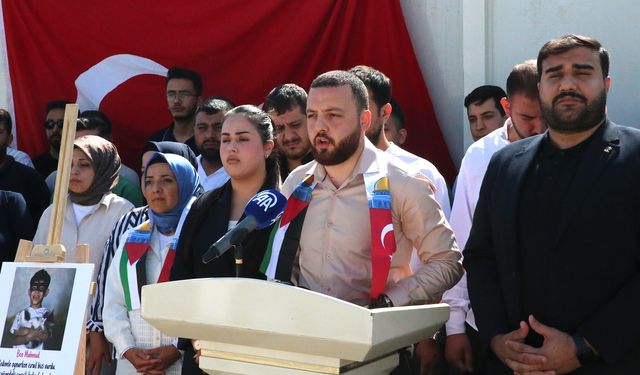 Adana, Mersin, Hatay ve Osmaniye'de Gazzeli çocuklar için 'boş sıralar' protestosu