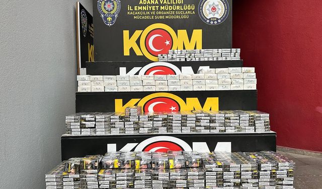 Adana'da kaçakçılık operasyonunda yakalanan 3 zanlı tutuklandı