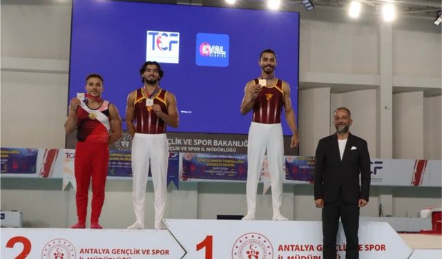 Artistik Cimnastik Türkiye Şampiyonası sona erdi