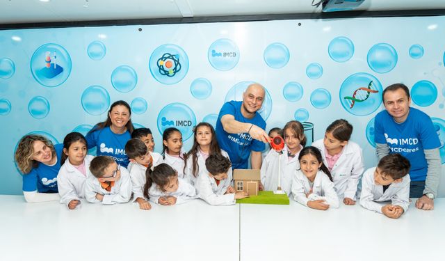 IMCD, TEGV iş birliğiyle Eskişehir'de kalıcı bilim sınıfı kurdu