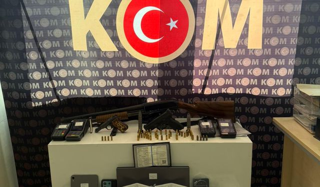 Kahramanmaraş'ta tefecilik ve yağma operasyonunda 8 şüpheli gözaltına alındı