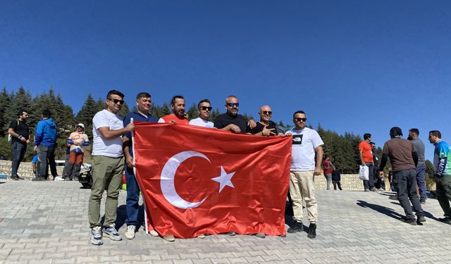 Kahramanmaraş'ta yamaç paraşütü şenliği düzenlendi