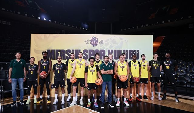 Mersin Spor Kulübü Erkek Basketbol Takımı'nın kadrosu tanıtıldı