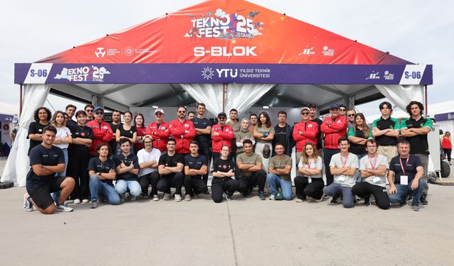 Yıldız Teknik Üniversitesi, TEKNOFEST 2025'te 27 derece elde etti