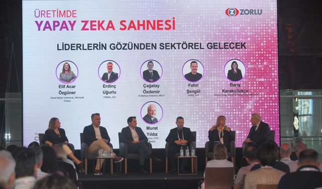 Zorlu Holding, Üretimde Yapay Zeka Sahnesi etkinliği gerçekleştirdi