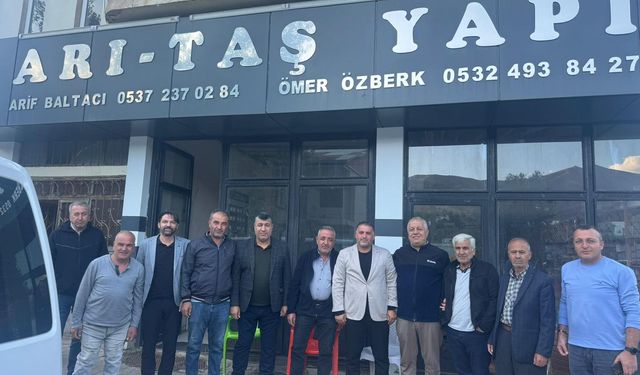 AK Parti Afşin Teşkilatından Arıtaş’a Ziyaret
