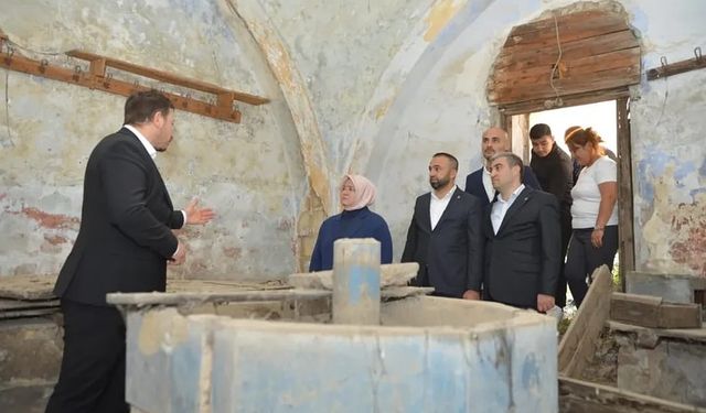 AK Parti Heyetinden Dulkadiroğlu’nda Kültürel Miras İncelemesi