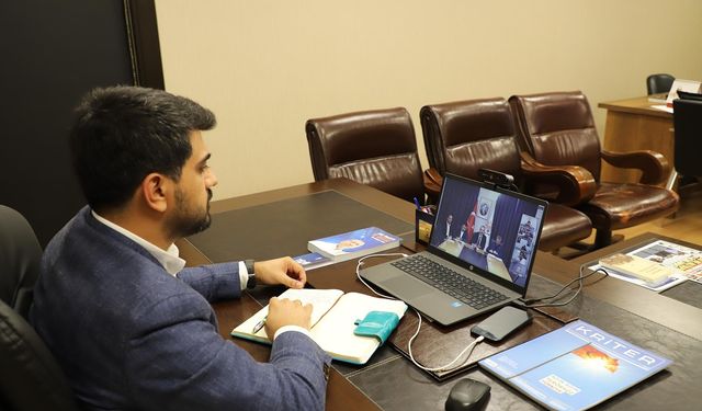 AK Parti Kahramanmaraş İl Başkanlığından Video Konferans Toplantısı