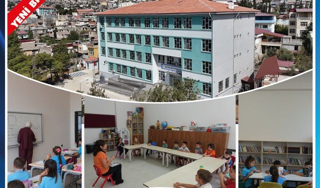 Akçakoyunlu Ortaokulu Yeni Binasında Eğitime Başladı