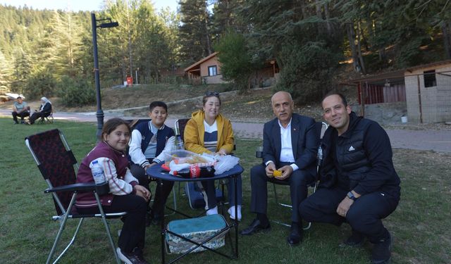 Başkonuş Yaylası’nda Gönül Köprüsü Kuruldu