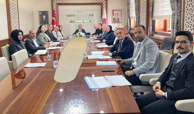 Bayburt’ta II. Otizm Eylem Planı kapsamında ’İl İzleme ve Değerlendirme Kurulu Toplantısı’ yapıldı