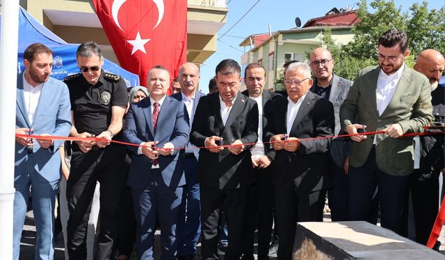 Bünyan’da iki proje hizmete açıldı