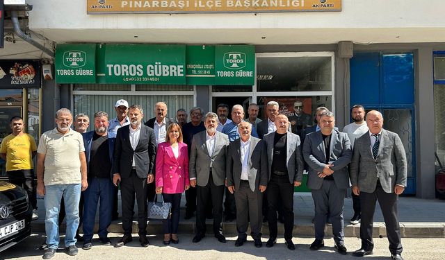 Milletvekili Debgici’den Pınarbaşı ve Sarız’a Ziyaret