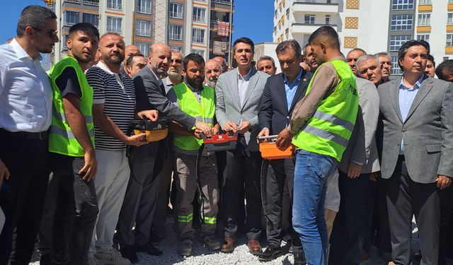 Elbistan’da Hacı Hasan Camii'nin Temeli Dualarla Atıldı