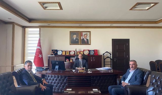 İŞKUR İl Müdürü Güner’den Kaymakam Sarıdoğan’a Ziyaret