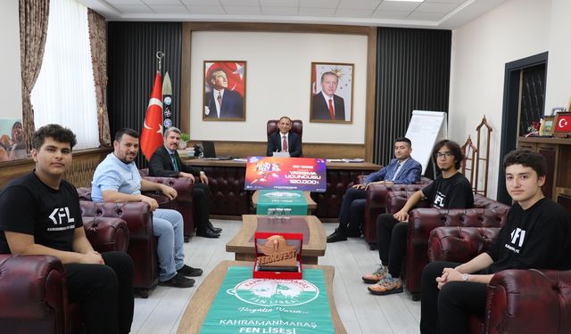Kahramanmaraş Fen Lisesi TEKNOFEST 2025’te Türkiye 3.’sü Oldu!
