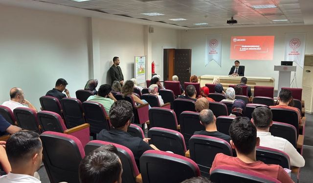 Kahramanmaraş’ta Yeni Göreve Başlayan Personellere Oryantasyon Eğitimi