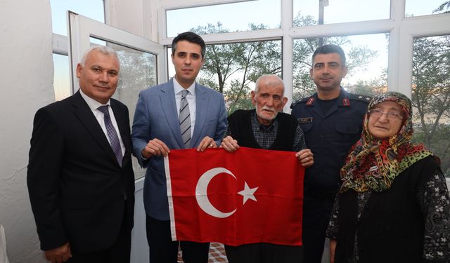 Kaymakam Demirel’den Kore Gazisi Ali Doğan’a Vefa Ziyareti