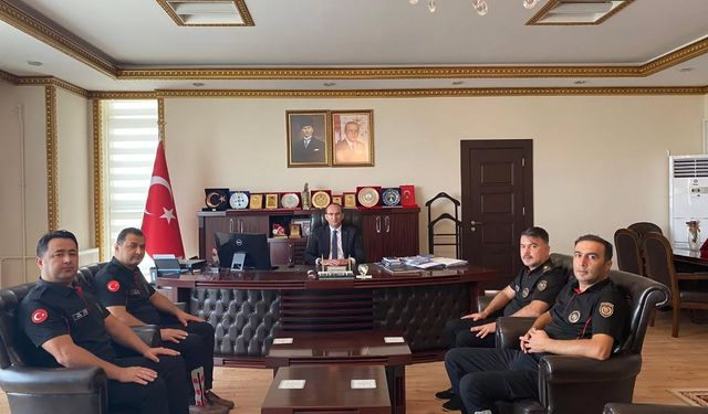 Kaymakam Sarıdoğan’dan İtfaiye Haftası Ziyaretine Anlamlı Teşekkür