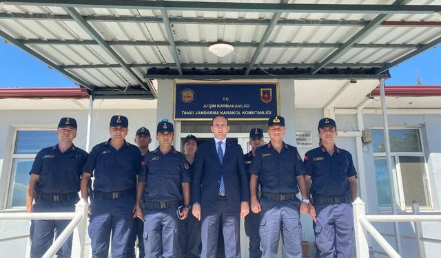 Kaymakam Sarıdoğan'dan Tanır Jandarma Karakolu’na Ziyaret