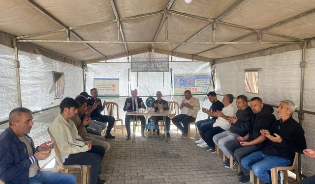 Kaymakam Sarıdoğan'dan Taziye Ziyaretleri