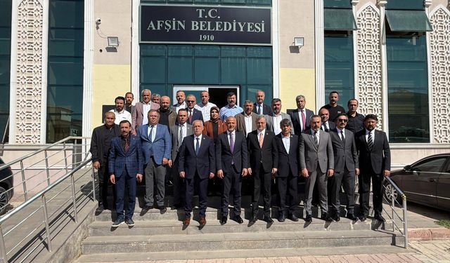 MHP Heyetinden Afşin’de Yoğun Ziyaret Programı