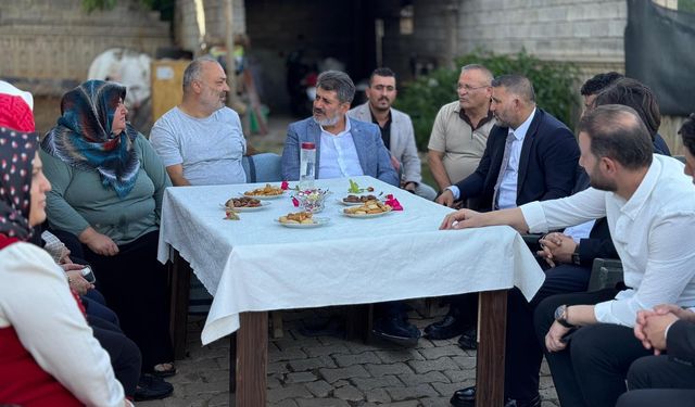 Milletvekili Debgici Afşin’de: Şehit Ailesine ve Vatandaşlara Ziyaret