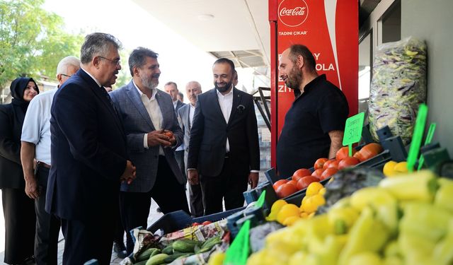 Milletvekili Debgici'den Kanuni Mahallesi Esnafına Ziyaret