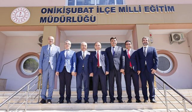 Millî Eğitim Müdürü Baydur, Şube Müdürlerini Ziyaret Etti