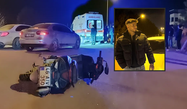 Motosiklet ile Otomobil Çarpıştı: 18 Yaşındaki Sürücü Hayatını Kaybetti