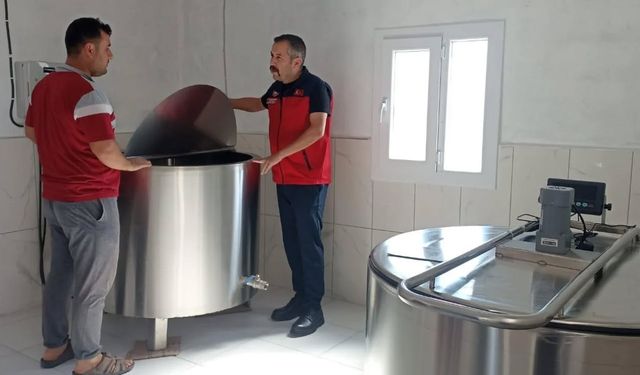Peynir Üretim Tesisi Denetlendi