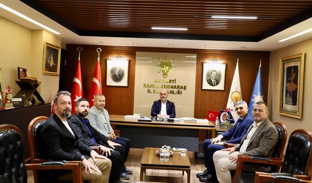 SGK İl Müdürü Hüseyin Karaoğlan’dan İl Başkanı M. Burak Gül’e Ziyaret