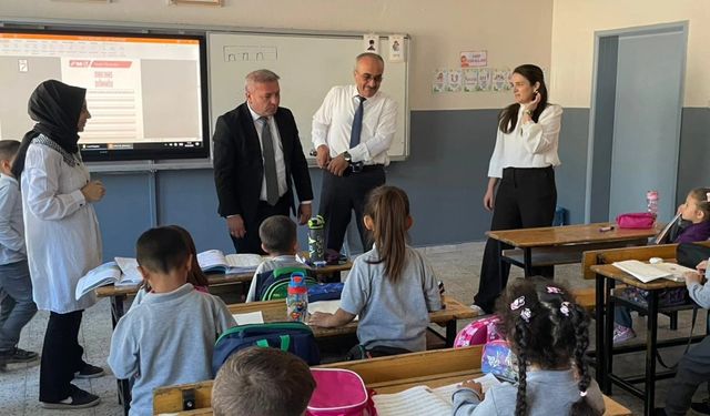 Şube Müdürü Hurman’dan Okul Ziyareti