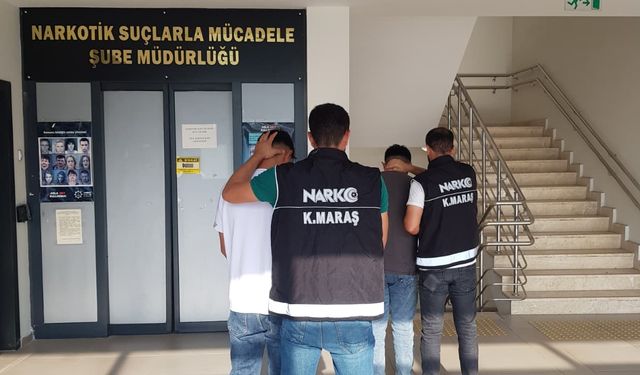 Uyuşturucu Ticareti Yapan 2 Şüpheli Suçüstü Yakalandı