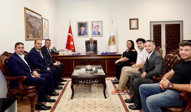 Vali Mükerrem Ünlüer’den TEDB Kahramanmaraş Temsilciliğine Kabul