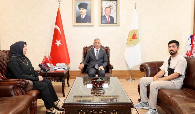 Vali Mükerrem Ünlüer’e Ziyaretler Devam Ediyor