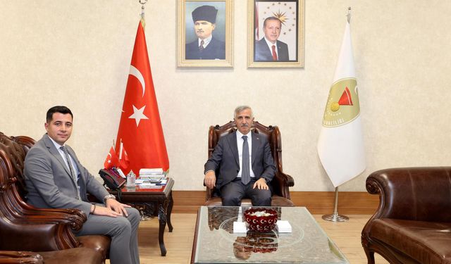 Vali Ünlüer, Cumhuriyet Savcısı Soyhan’ı Makamında Kabul Etti