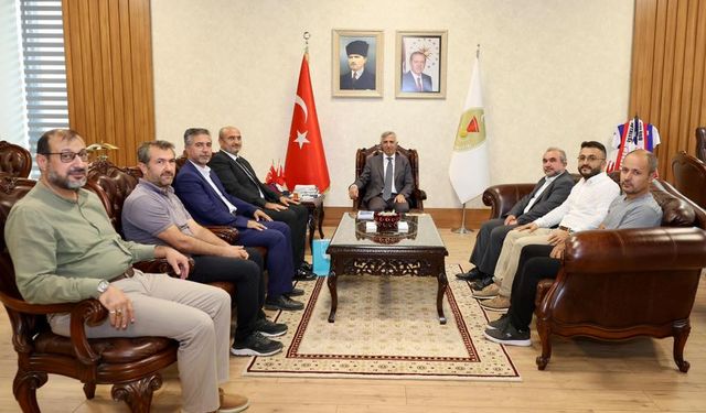 Vali Ünlüer’e Nezaket Ziyaretleri